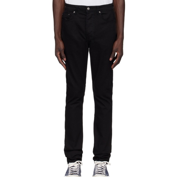 Ksubi Men's Chitch Laid Black Slim Fit Jeans Size 34